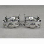 Atom 600 C pedals - chrome plated steel cages (USED)