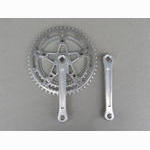 <-------------- SOLD --------------> Stronglight 105 bis crankset - 42/53 double - 122 mm BCD (USED)