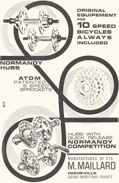 Maillard / Atom / Normandy advertisement (05-1965)