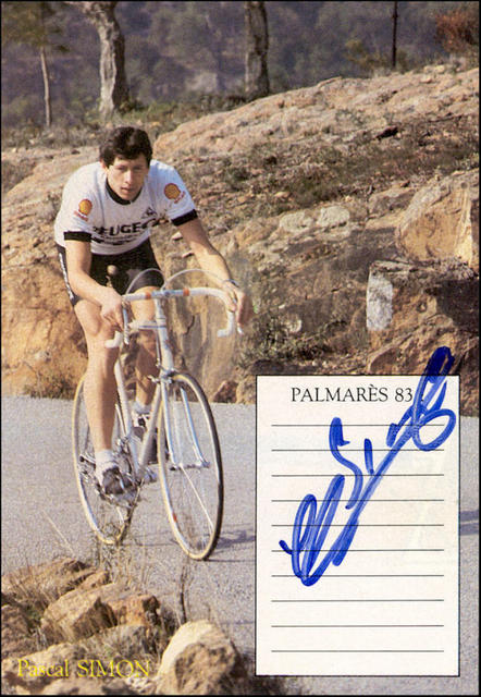 Pascal Simon (1983) - Autographed