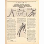 <------ Bicycling Magazine 08-1980 ------> Colnago Super