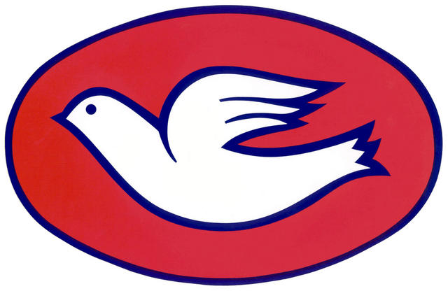 Columbus Dove Sticker (circa 1980's)