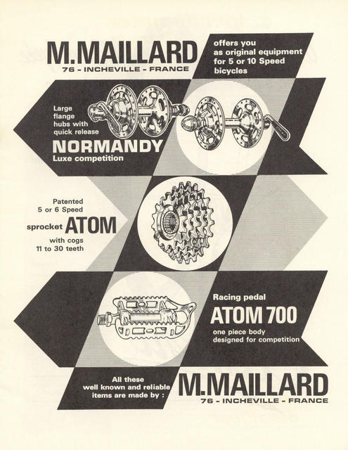 Maillard / Atom / Normandy advertisement (09-1968)