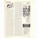 <------- American Cycling 11-1966 -------> Maintenance:  Derailleurs (Part 1)