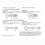 Weinmann Carrera brake caliper center bolt fittings (1981)