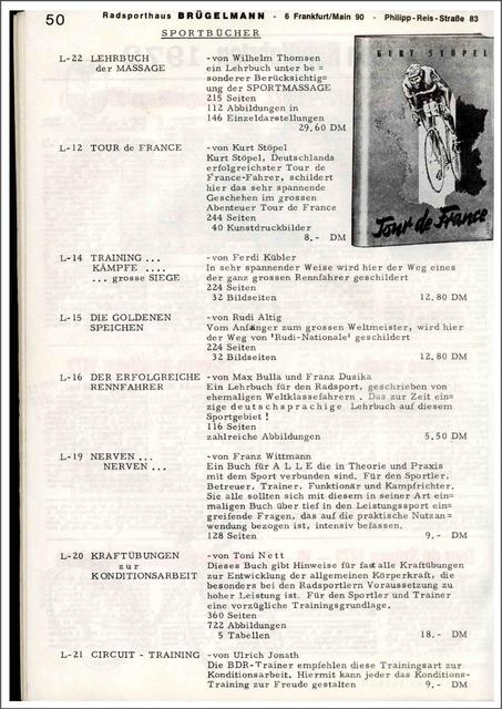 Brügelmann catalog (1973)