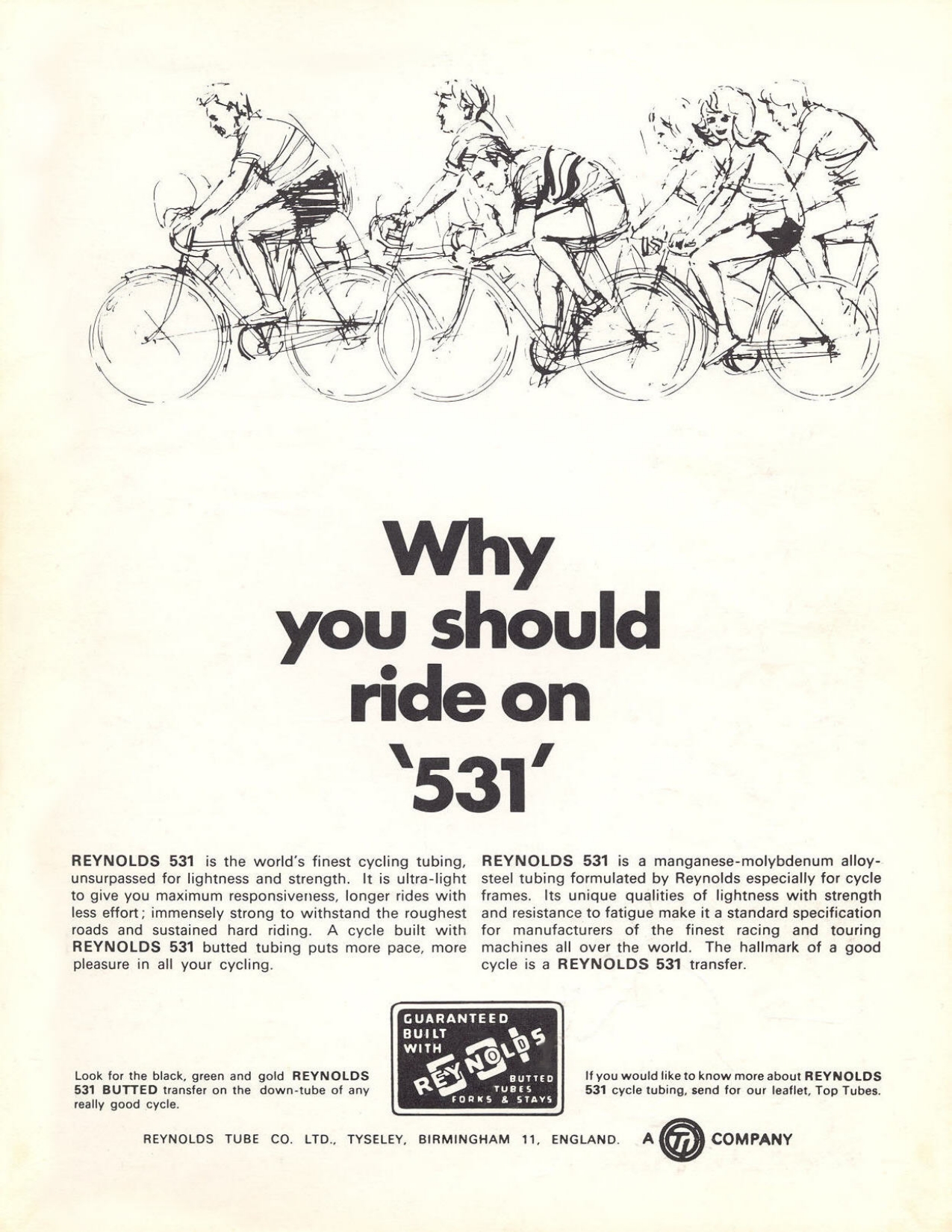 Reynolds 531 advertisement (09-1968)
