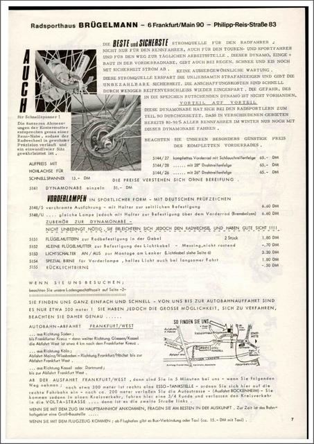 Brügelmann catalog (1975)