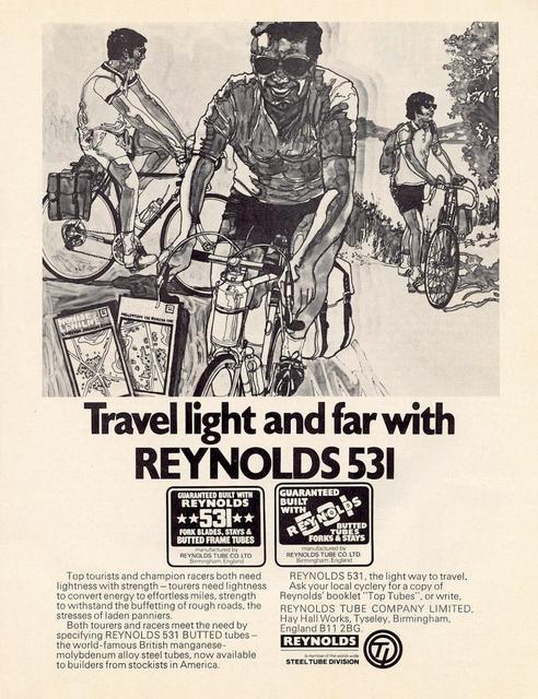 Reynolds 531 advertisement (07-1974)