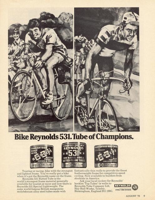 Reynolds 531 advertisement (05-1976)