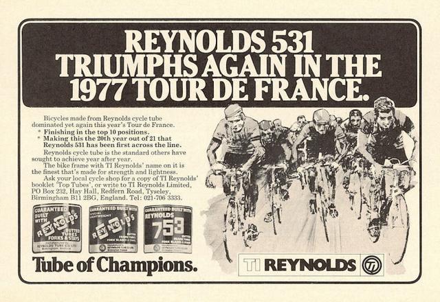 Reynolds 531 advertisement (10-1977)