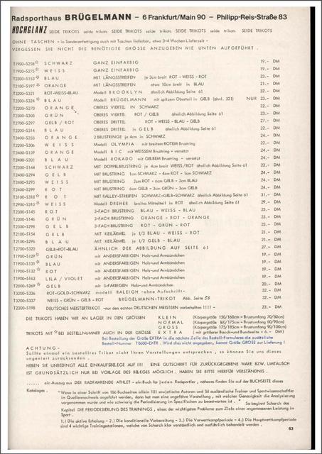 Brügelmann catalog (1976)