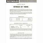 Reynolds Technical Data Sheet T201 (1974)