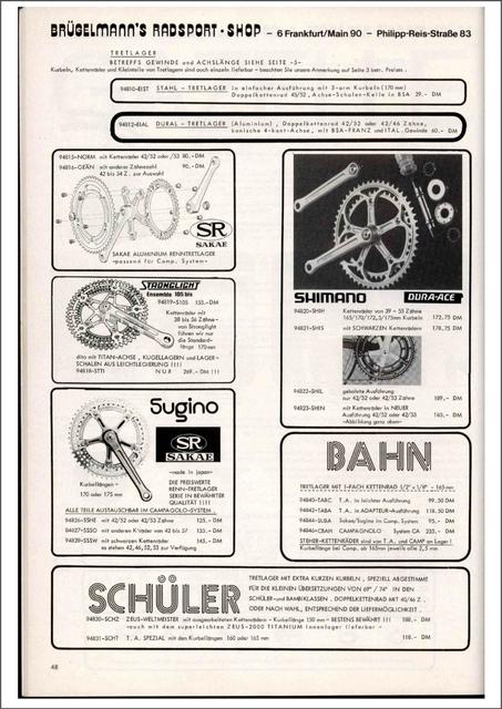 Brügelmann catalog (1979)