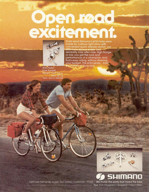Shimano 600 advertisement (05-1976)
