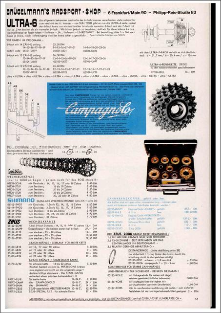 Brügelmann catalog (1980)