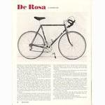<------ Bicycling Magazine 01-1974 ------> De Rosa