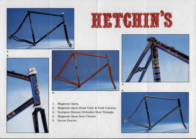 Hetchin's catalog (1987)