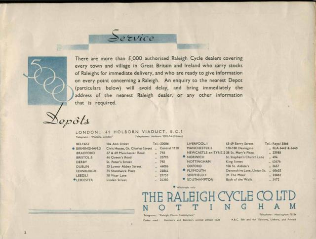 Raleigh catalog (1936)