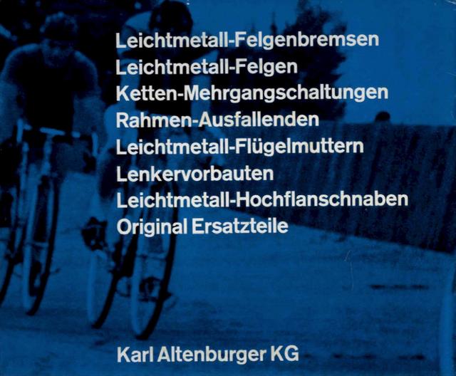 Altenburger catalog (1960)