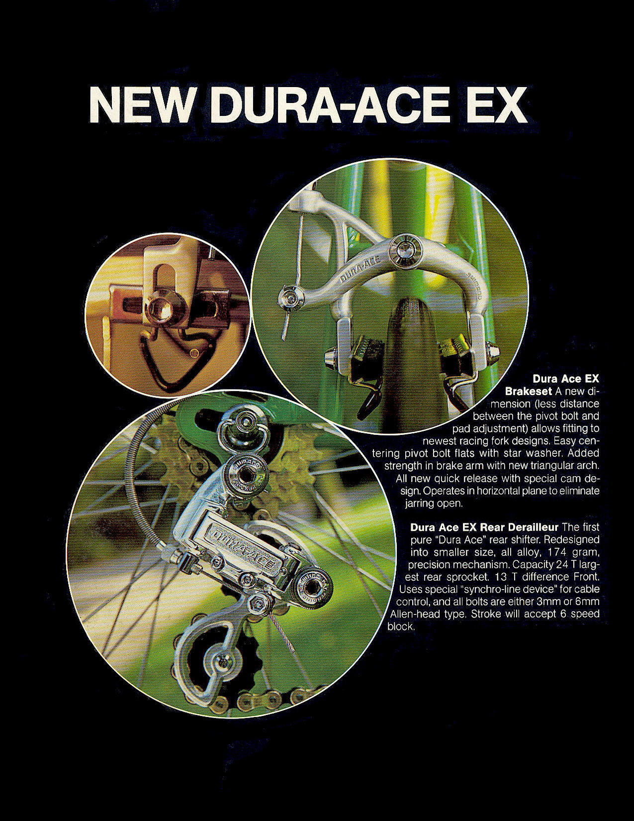 Shimano Dura-Ace EX brochure (1978)