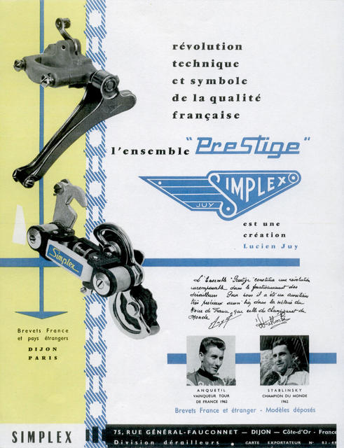 Simplex Prestige advertisement (1963)