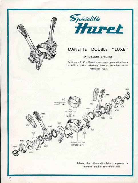 Huret catalog (1970)