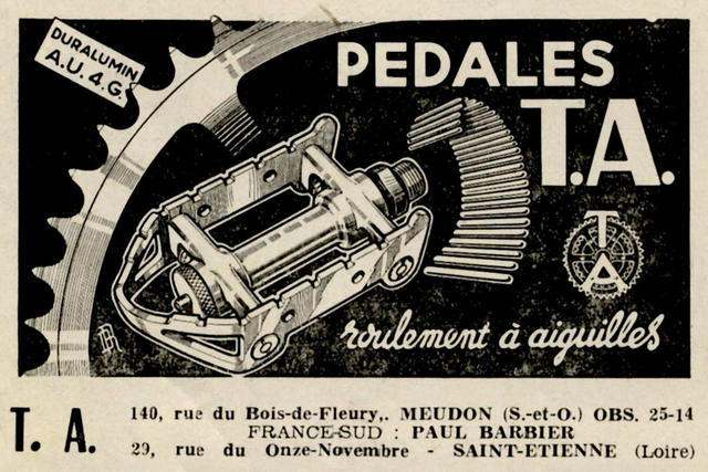 Specialites T.A. advertisement (1952)