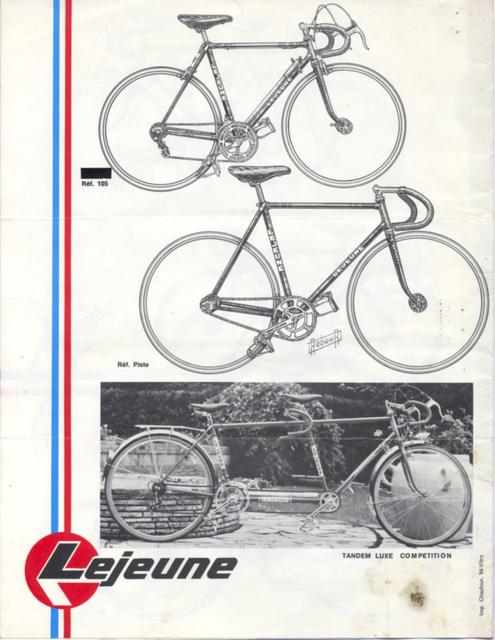 Lejeune catalog (1971-1972)