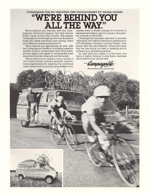 Campagnolo advertisement (08-1976)