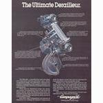 Campagnolo Super Record rear derailleur advertisement (09-1976)