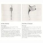 Campagnolo Record brake levers instructions (1987)