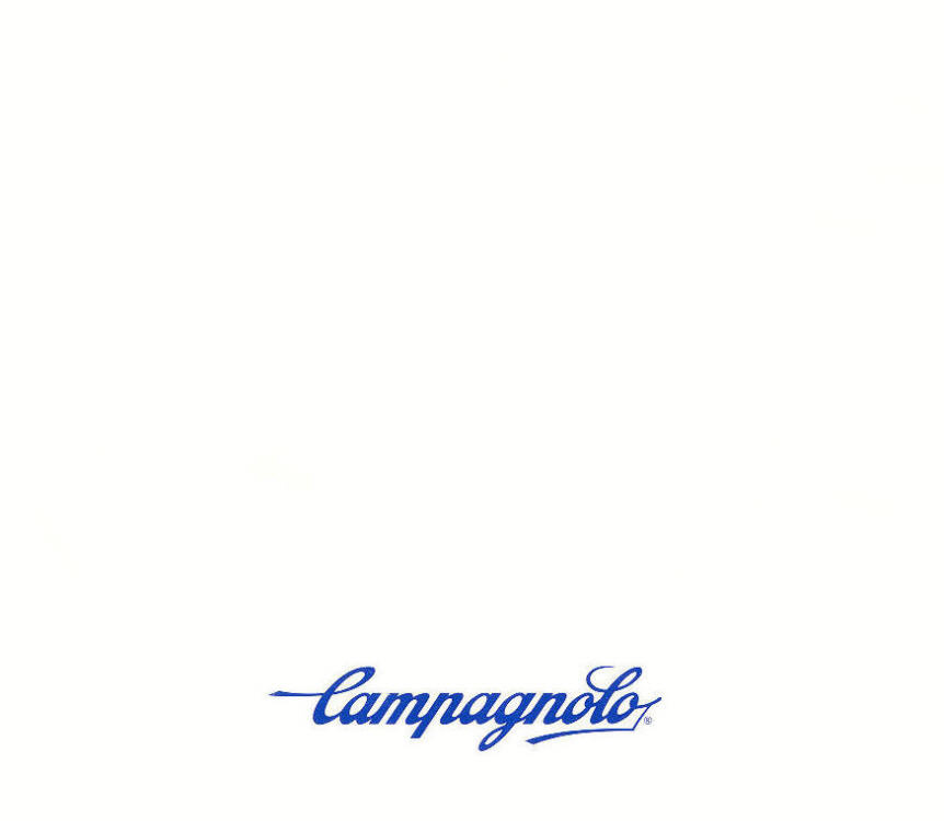 Campagnolo Record brake levers instructions (1987)