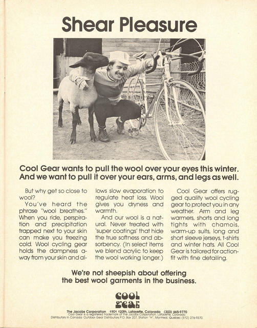 Cool Gear advertisement (10-1977)