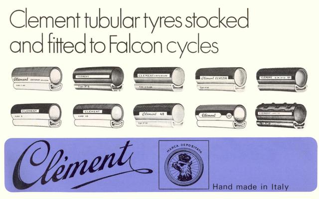 Clement excerpt from Falcon catalog (1973)