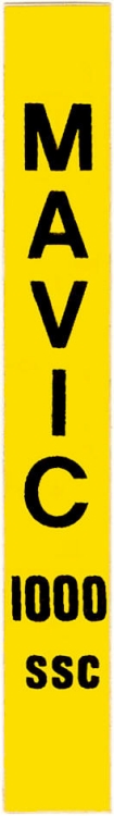 MAVIC sticker (1986)