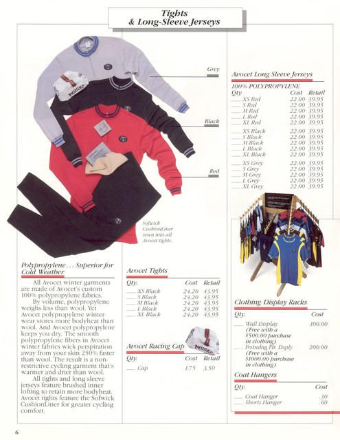 Avocet catalog (1985)