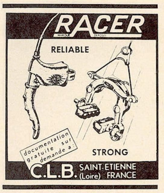 CLB Racer advertisement (11-1966)