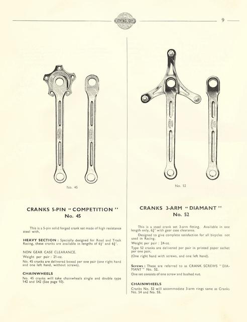 Stronglight catalog (1958)