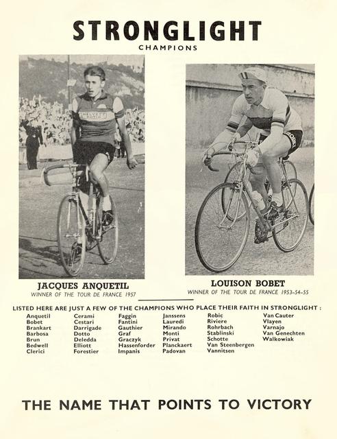 Stronglight catalog (1958)
