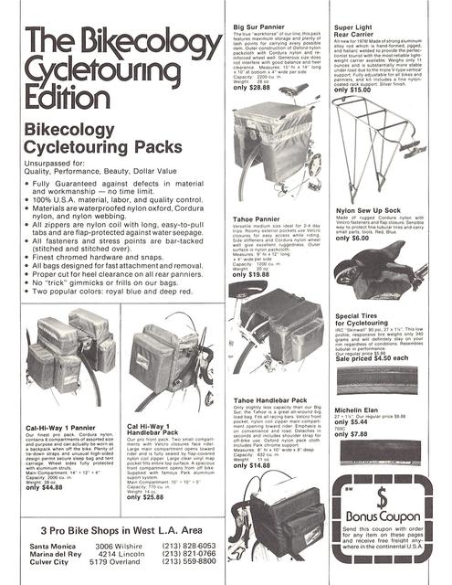 Bikecology flyer (03-1976)