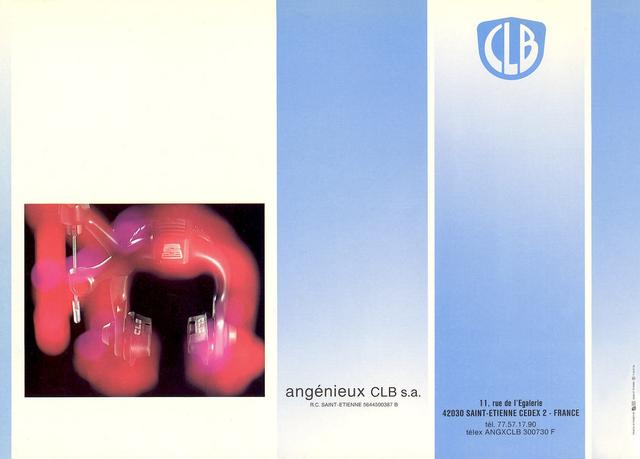 CLB - Angenieux catalog (1984)
