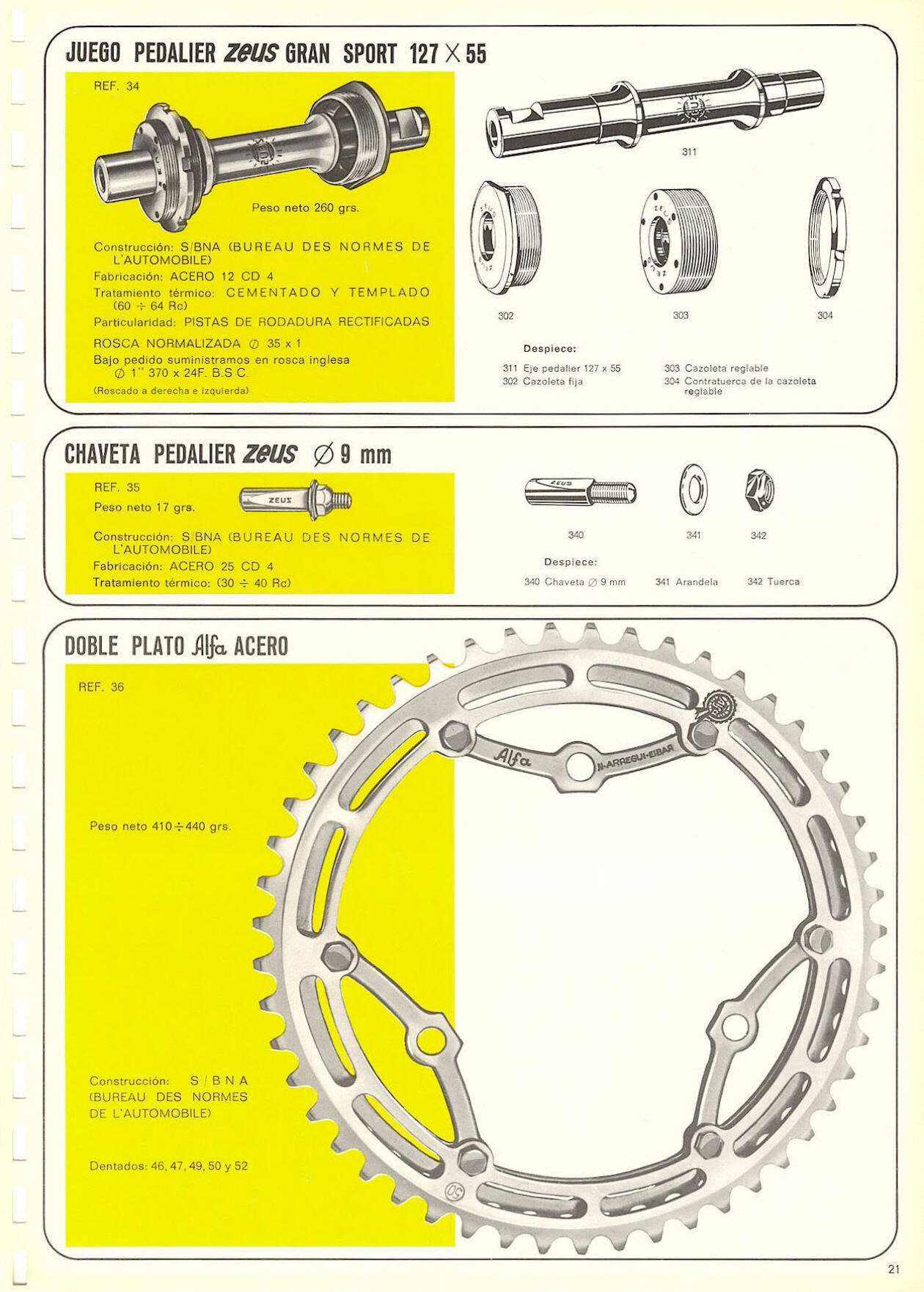 Zeus catalog # 101 (1970)