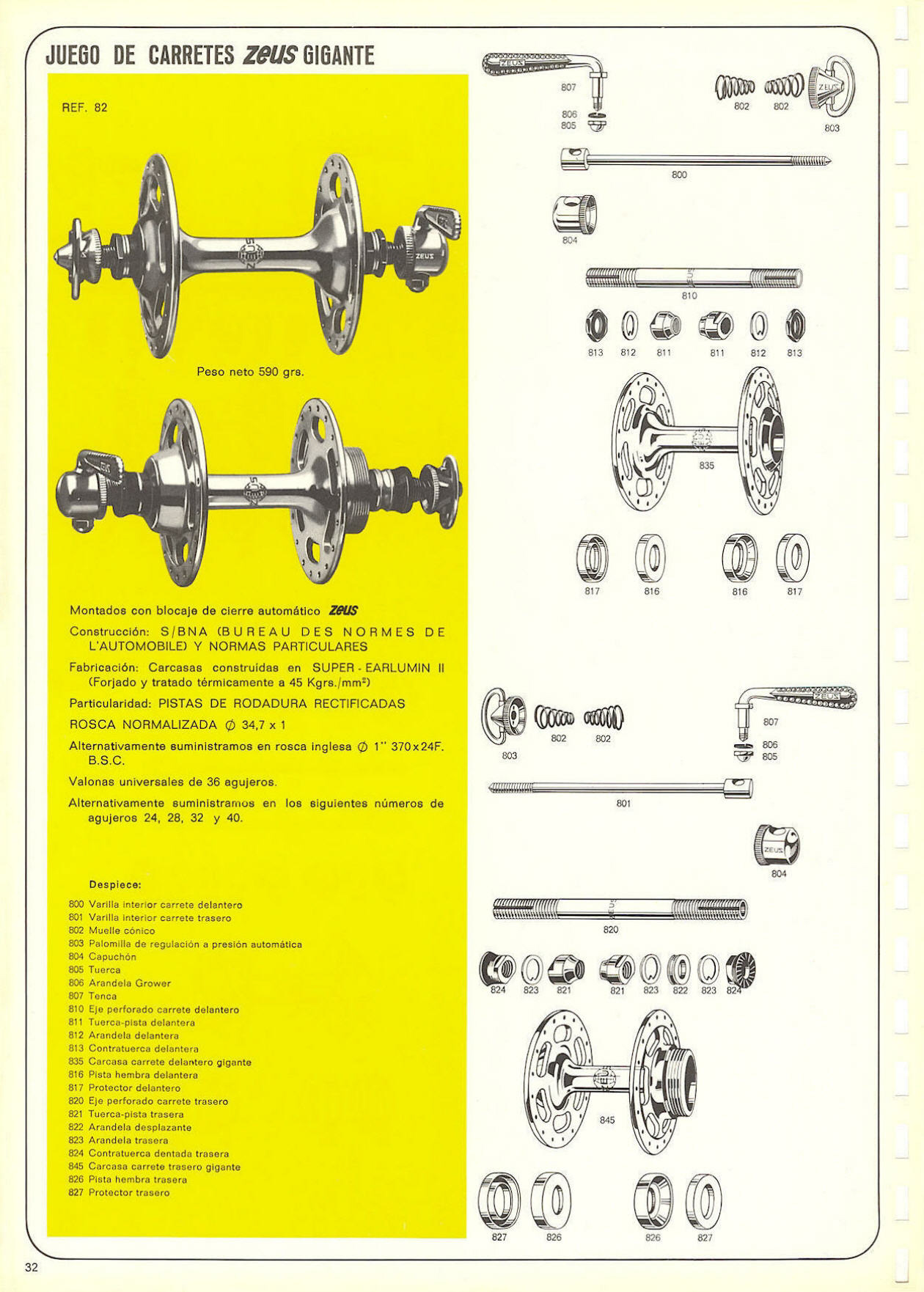 Zeus catalog # 101 (1970)