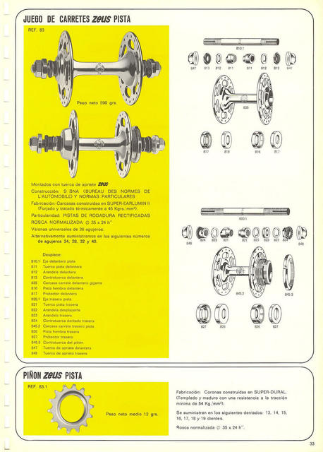 Zeus catalog # 101 (1970)
