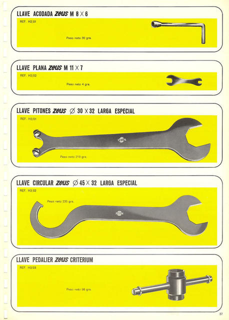 Zeus catalog # 101 (1970)