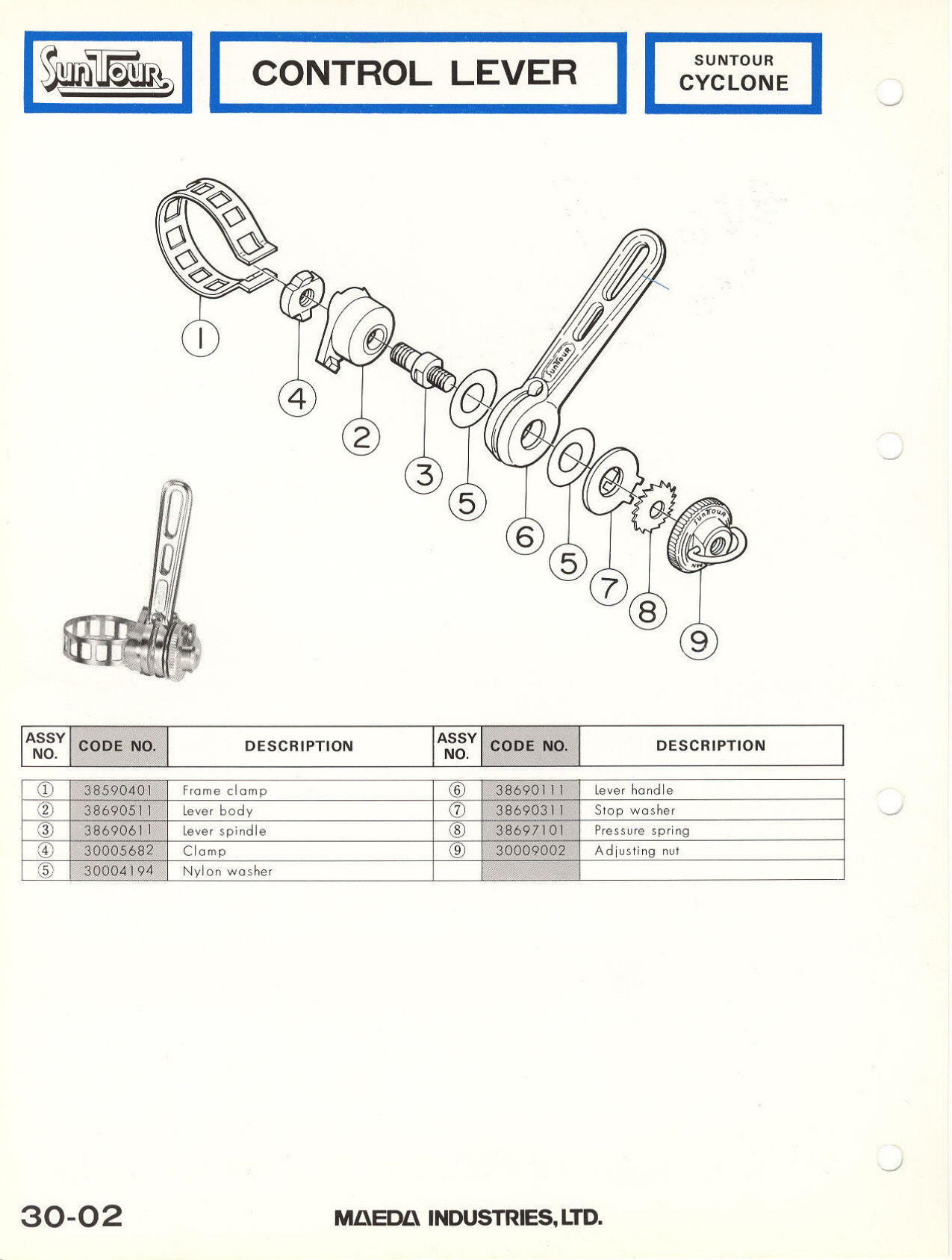 SunTour parts catalog (1976)