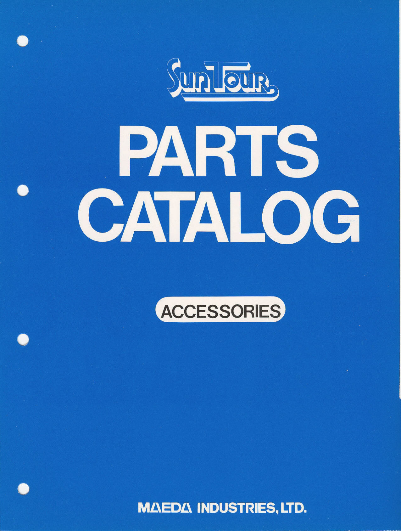 SunTour parts catalog (1976)