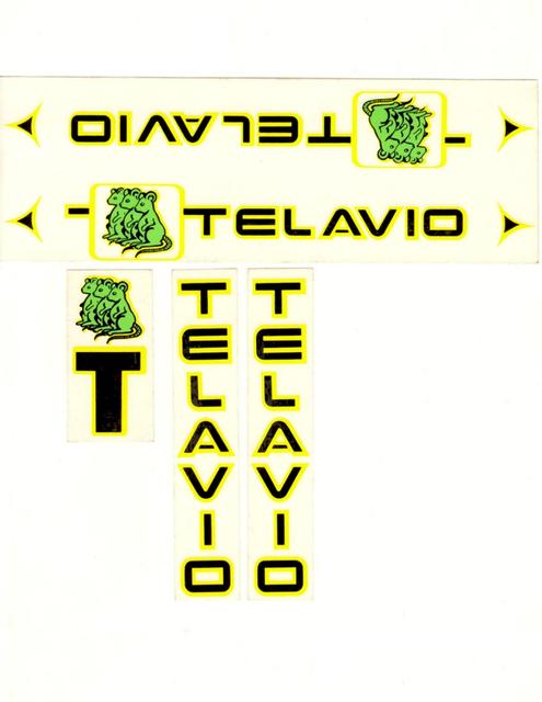 Pino Morroni Telavio decal set (1984)