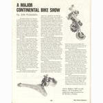 <------ Bike World 12-1974 ------> 1974 Cologne Bicycle Show